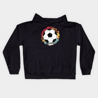 Vintage Soccer Kids Hoodie